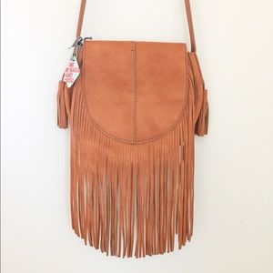 Brand New! Colab satchel fringe bag